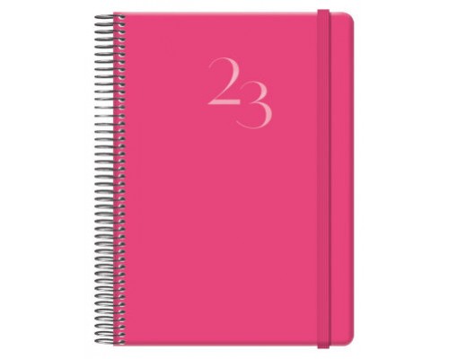 AGENDA 2025 DENVER DÍA PÁGINA 15 X 21 CM. COLOR ROSA DOHE 12723 - 25 (Espera 4 dias)